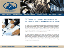 Tablet Screenshot of ivcgroupllc.com